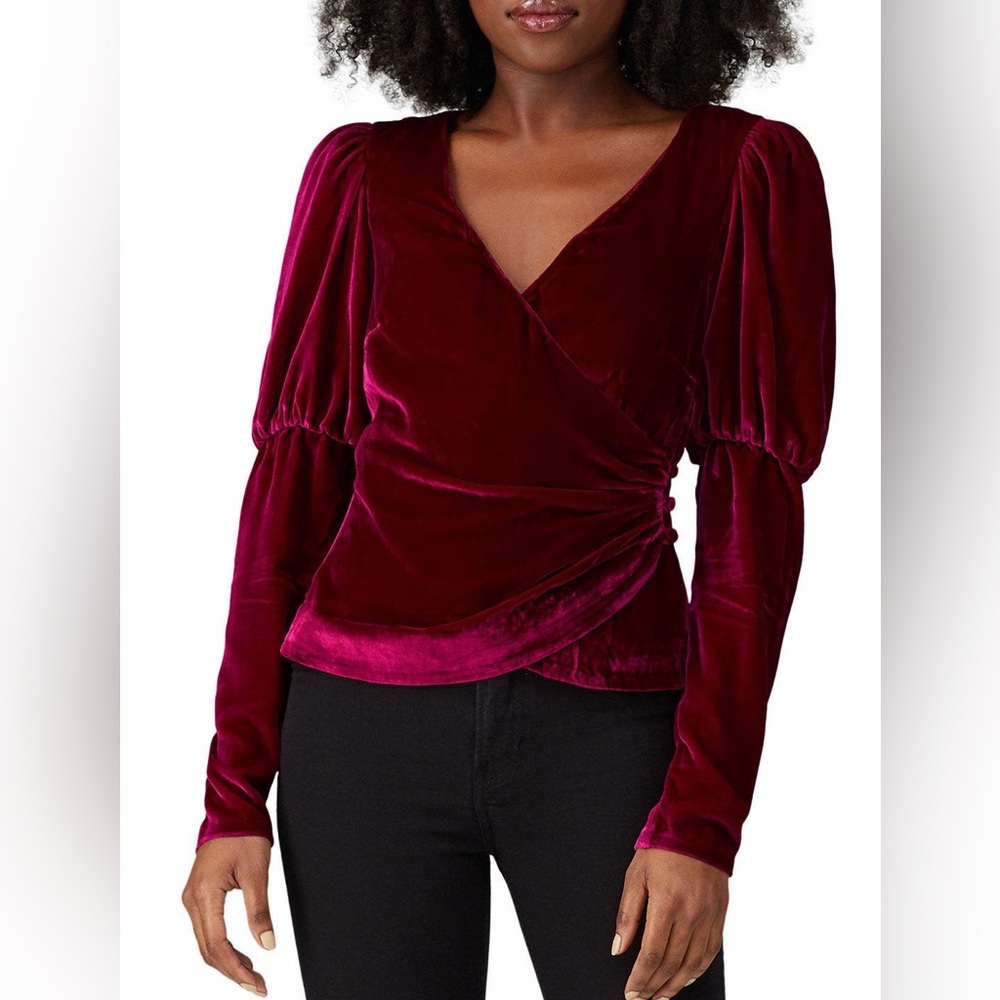 Cinq à Sept Theo Velvet Top